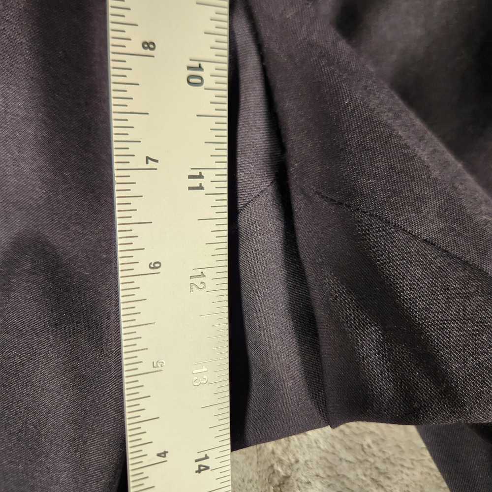 Hugo Boss Dress Pants Mens 44S Black Excellent Pasolini Movie Cuffed Trousers - Picture 3 of 14